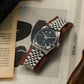 Baltany S4102 Business Man Automatic Mechanical Wristwatch 36mm Linen Dial Engine Turned Bezel NH35 Luxury Dress Watch For Man