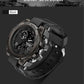 SANDA 739 Trendy Design 2024 New Arrival Alarm Mode Sports Hand Clock For Men Analog Digital Display Fashion Watch