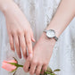 MEGIR Watch for Women Luxury Diamond Ladies Quartz Wristwatches Steel Women Bracelet Watches Female Dress Clock Relogio Feminino