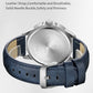 NAVIFORCE Luxury Brand Watch Alloy Case Leather Band Men Watches Quartz Sports Wristwatch Male Calendar Clock Gift reloj hombre