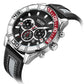 MEGIR Watches for Men Brand Luxury Military Sports Watch Chronograph Leather Strap Waterproof Date Quartz Wristwatch Man Clock