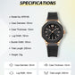 NAVIFORCE Fashion Watch for Women 5ATM Waterproof Silicone Strap Auto Date Display Night Illumination Ladies Elegant Watch Gift