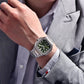 2025 New PAGANI DESIGN 37MM Square Men Quartz Watches Luxury Sapphire Glass AR Coated Business Watch VH31 Luminous Watch for Men