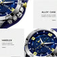 MEGIR Large Dial Watches for Men Luxury Brand Sports Chronograph Clock Waterproof Luminous Hands Quartz Wristwatch Reloj Hombre