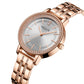 MEGIR Luxury Watches for Women Stainless Steel Dress Clock Fashion Elegant Wristwatch Quartz Watch Ladies Clock Reloj Mujer 7012