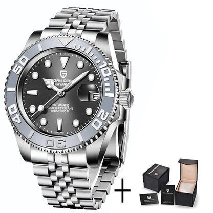 PAGANI DESIGN 2026 New Japan Movement Ceramic Bezel Men Mechanical Wristwatches Fashion Sapphire Glass Diving Automatic Watches