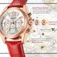MEGIR Watch for Women Top Brand Luxury Ladies Fashion Wristwatch Leather Waterproof Elegant Dress Quartz Female Clock 2114