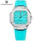 2025 New PAGANI DESIGN 37MM Square Men Quartz Watches Luxury Sapphire Glass AR Coated Business Watch VH31 Luminous Watch for Men