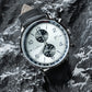 CADISEN Men Watch Quartz Luxury Brands MIYOTA 0S11 Movement Chronograph Sunburst Salmon Dial AR Coated Glass Waterproof Watches