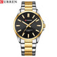CURREN Classic Fashion Brand Watches for Men Business Quartz Luminous Hands Wristwatches with Stainless Steel Strap