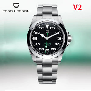 New PAGANI DESIGN PD-1692 V2 Men Mechanical Wristwatches Luxury Sapphire Glass AR Coated Automatic Watches Japan 8215 Watch Men