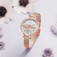 MEGIR Fashion Women Ladies Bracelet Quartz Female Watches Rose Steel Mesh Women Dress Diamond Wristwatch Clock Montre Femme