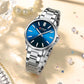 CURREN Fashion Brand Couple Watches for Lovers Simple Classic Quartz Stainless Steel Bracelet Wristwatches with Luminous Hands