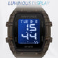 NAVIFORCE Women Watch Waterproof Personality Square Wristwatches LED Digital Silicone Strap Sport Electronic Clock Montre Femme