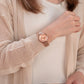 MEGIR Fashion Simple Style Women Watches Stainless Steel Strap Quartz Female Wristwatches Gift Waterproof Ladies Diamond Watch