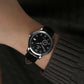 BODERRY Mens Micro-rotor Automatic Dress Watches Waterproof Stainless Steel Mechanical Business Wrist Watch for Men,Sapphire