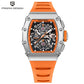 2026 PAGANI DESIGN New 40MM Bucket shaped Hollow Leisure Fashion Men's Quartz Watch Sapphire Glass Quartz Watch Clock