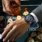 CURREN New Stylish Men's Watches Big Face 48mm Chronograph Dial Sport Quartz Wristwatches Luminous Hands Auto Date