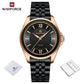 NAVIFORCE Women Watches Ladies Creative Watch Stainless Strap New Fashion Charm Quartz 30m waterproof Wristwatches Female Clock