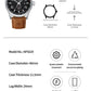 NAVIFORCE Trend Casual Wristwatch for Man Military Sports Water Resistant Leather Strap Men's Clock Quartz Calendar Male Watches
