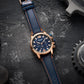 MEGIR Casual Watches Men Luxury Brand Military Sport Watch Leather Wristwatch Luminous Quartz Chronograph Calendar Clock 2156