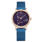MEGIR Luxury Diamond Wristwatches for Women Fashion Simple Ladies Bracelet Watch Quartz Female Dress Clock Relogio Feminino