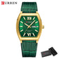 CURREN Elegant Men's Watch with Day-Date Display Formal Classic Quartz Wristwatch with Luminous Hands Casual Wear Gift for Him