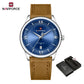 NAVIFORCE 2025 High Quality Men's Luxury Quartz Wristwatch Sports Date Waterproof Fashion Clock Top Brand Male Relogio Masculino