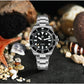 San Martin 2026 Men Diver Watch 38mm Wave Texture Dial Miyota 90S5 Automatic Mechanical Luxury Wristwatch Waterproof 200m SN0126
