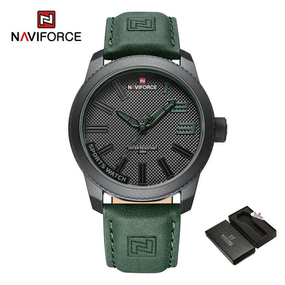 NAVIFORCE Original Watch for Male Waterproof Quartz Clock Men's Military Sports Fashion Business Wristwatches Top Brand Watch