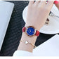 MEGIR Fashion Watch for Women Luxury Leather Casual Simple Quartz Wristwatch Waterproof Ladies Dress Clock Relogio Feminino 4208