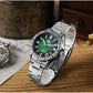 San Martin 39mm Purple Desert Texture Dial Luxury Men Dress Watch  NH34 GMT Automatic Mechanical Waterproof 100m Luminous SN0129