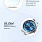 CURREN Luxury Brand Wristwatches for Women Stainless Steel Band with Elegance Dial Luminous Hands Waterproof watch