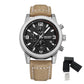 MEGIR Fashion Leather Watches for Men Quartz Wristwatch Waterproof Luminous Man Business Casual Chronograph Clock Date 2026