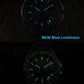 San Martin New 39mm Desert Texture Luxury Men Business Dress GMT Watch NH34 Automatic Mechanical Waterproof 100m Luminous SN0129