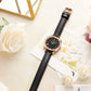 MEGIR Fashion Women Watches Luxury Diamond Leather Ladies Bracelet Female Quartz Wristwatches Dress Clock Relogio Feminino 7029