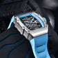 2026 PAGANI DESIGN New 40MM Bucket shaped Hollow Leisure Fashion Men's Quartz Watch Sapphire Glass Quartz Watch Clock