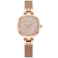 MEGIR Fashion Ladies Bracelet Watches Steel Mesh Band Quartz Wristwatch Women Dress Clock Waterproof Female Gifts Reloj Mujer