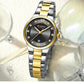 CURREN Women's Luxury Brand Watches Simple Quartz Auto Date Wristwatch Female Waterproof Clock Luminous Hands 9107