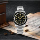 San Martin Vintage 38mm 6200 Diver Watch New Upgraded for Men Luxury NH35 Automatic Mechanical Sapphire Waterproof 200m Relojes