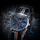 CADISEN New Chronograph Men's Quartz Watch Top Luxury Watches For Men MIYOTA 0S10 AR Mirror Waterproof Canvas Men's Wristwatch