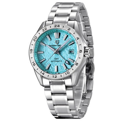 2026 New PAGANI DESIGN Watch Men GMT Luxurys Sapphire Glass Automatic Machinery Watches 100M Waterproof Luminous Watch for Men