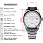 PX1690-JP 37mm Men Dress Watch Luxury Sapphire PT5000 Keyboard Dial Automatic Mechanical Watches 20Bar Waterproof Luminous