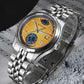 San Martin 39mm Miyota 9132 Power Reserve Display Men Luxury Sport Watch Automatic Mechanical Waterproof Original Design SN0144