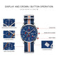 CADISEN New Chronograph Men's Quartz Watch Top Luxury Watches For Men MIYOTA 0S10 AR Mirror Waterproof Canvas Men's Wristwatch