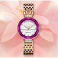 MEGIR Rhinestone Elegant Women Luxury Brand Watch Female Diamond Wristwatch Clock Ladies Sport Casual Watches Relogio Feminino