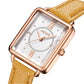 MEGIR Women Watch Luxury Fashion Leather Strap Ladies Quartz Wristwatch Casual Wristwatches Dress Clock Relogio Feminino 7027