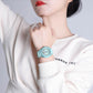 NAVIFORCE Women's Waterproof Watch Fashion Casual Luminous Display Quartz Wristwatch with Silicone Band Reloj Mujer High Quality