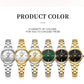 CURREN-Women's Simple Dial Wristwatch, Elegant and Charming Bracelet Quart Watches for Lady, Fashion Brand