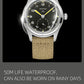 Field Watch Classic Retro Arrow Pilot Watch Male Mens Mechanical Satch Manual Hand Wind Luminous Stain Steel Merkur 38mm Case